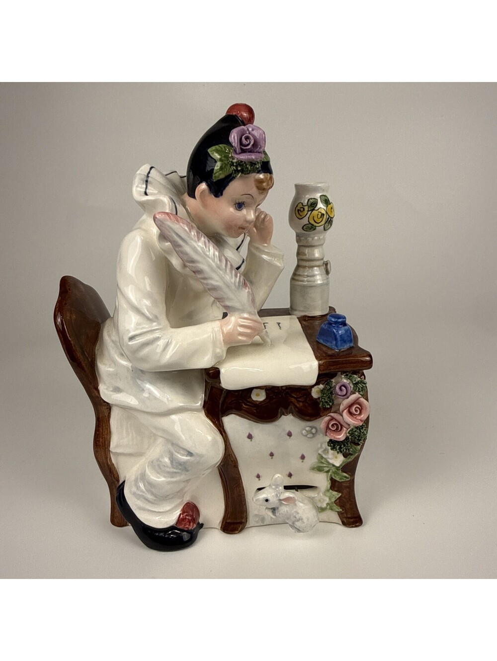 Vintage Schmid “Love Letters” Porcelain Music Box – Limited Edition– Not Working